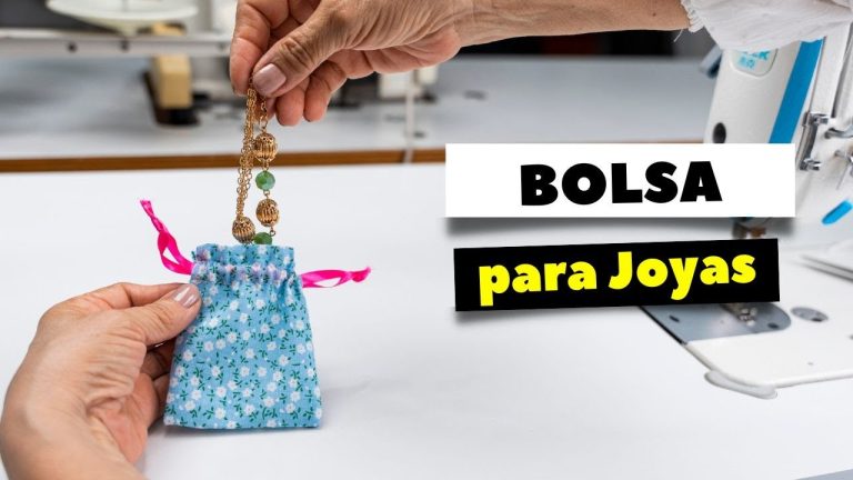 Descubre C Mo Hacer Bolsas De Tela Para Joyas Y Dale Un Toque Nico A Tus Accesorios